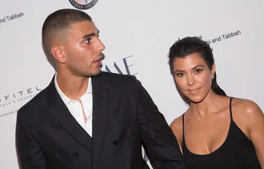 You have to see the sweet gift Younes gave Kourtney for their anniversary