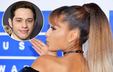Pete Davidson officially posts the cutest photo of Ariana Grande on Instagram