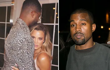 Kanye just dissed Khloe Kardashian and Tristan Thompson and OH my