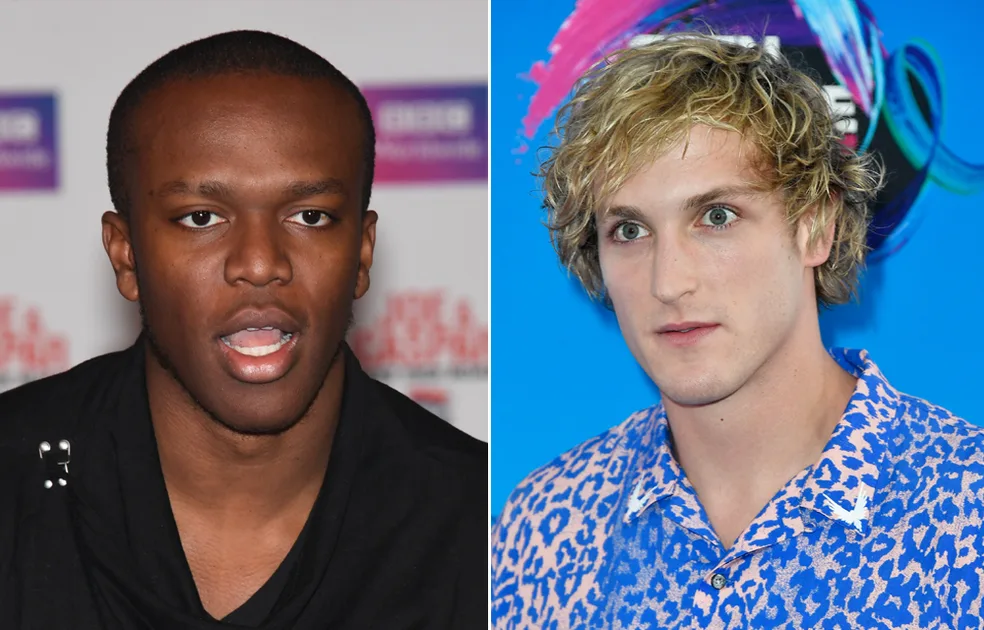 Logan Paul and KSI fight during press conference Girlfriend