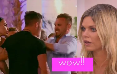 Love Island stars Eden Dally and Grant Crapp in heated punch up