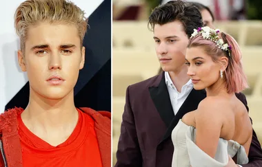 Shawn Mendes talking about Hailey Baldwin being back with Justin Bieber may break you