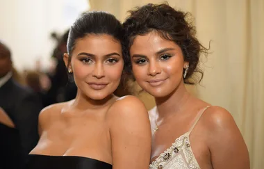 Selena Gomez and Kylie Jenner wore matching outfits for 4th of July