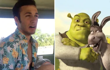 This guy recited like, THREE ‘Shrek’ scenes in a row and we’re obsessed with him