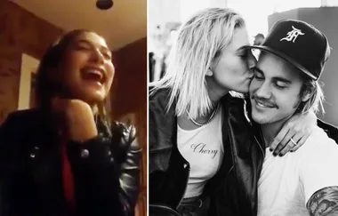 Justin uploads a highly embarrassing video of Hailey on Instagram and quickly deletes it