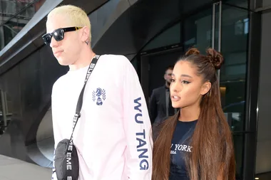 Pete Davidson denies giving his father’s necklace to his ex before Ariana Grande