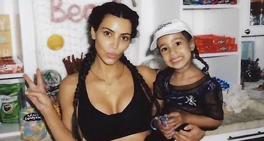 North West is carrying a handbag worth $945