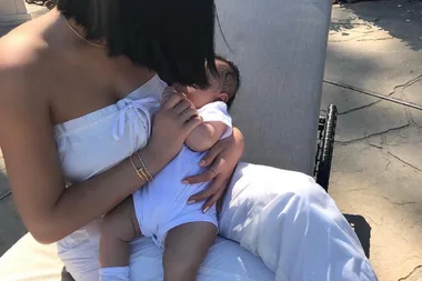 Stormi Webster is baby outfit goals in Travis Scott’s new pic