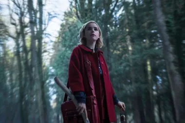 New ‘Sabrina’ pics have dropped, and we’re all for the Halloween vibe