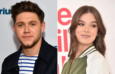 Niall Horan and Hailee Steinfeld making out in a shopping mall is a mood