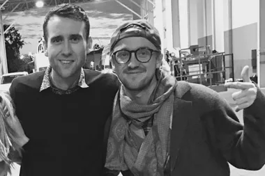 Tom Felton and Matthew Lewis have blessed us with a mini Harry Potter reunion