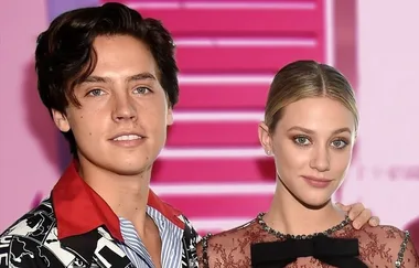Lili Reinhart just posted the most adorable photo of Cole Sprouse on Instagram