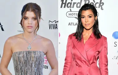 Sofia Richie and Kourtney Kardashian attended same event in the SAME OUTFIT