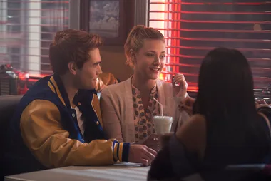KJ Apa is being roasted by his castmates over the new Riverdale promo poster