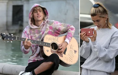 Justin Bieber just serenaded Hailey Baldwin in the middle of the street