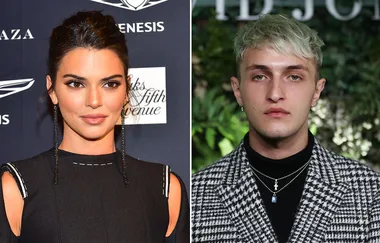 Anwar Hadid spotted with a major hickey after dinner date with Kendall Jenner