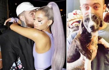 Ariana Grande has taken ownership of Mac Miller’s dog