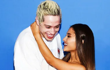Ariana Grande and Pete Davidson got matching cover up tattoos and we’re so confused