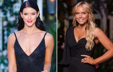 Bachelor girls Brittany and Cass caught KISSING after being dumped by Bachelor Nick Cummins