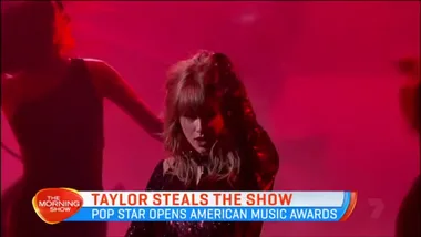 Taylor Swift kicks off the AMA’s with ‘I Did Something Bad’ performance