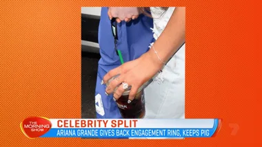 Ariana Grande give back engagement ring to Pete Davidson