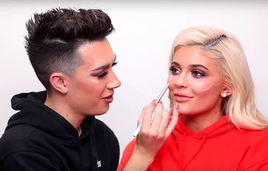 James Charles just did the most epic Halloween makeup on Kylie Jenner