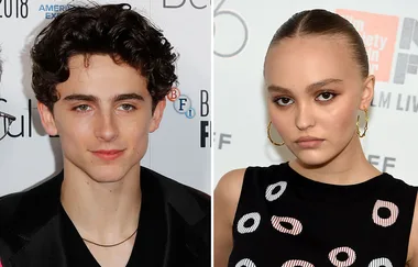 Timothee Chalamet and Lily Rose Depp make out for the world to see