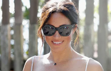 Meghan Markle was just shamed for wearing this dress with a thigh-high split