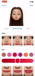 Making a memoji