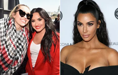 Miley Cyrus and Demi Lovato just appeared in ‘Keeping Up With The Kardashians’