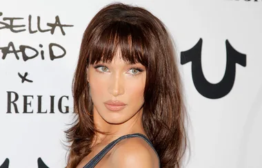You have to see how organised and perfect the inside of Bella Hadid’s fridge is