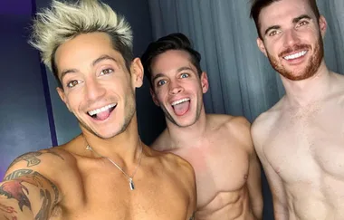 Frankie Grande is in a relationship with a married couple because why the hell not?