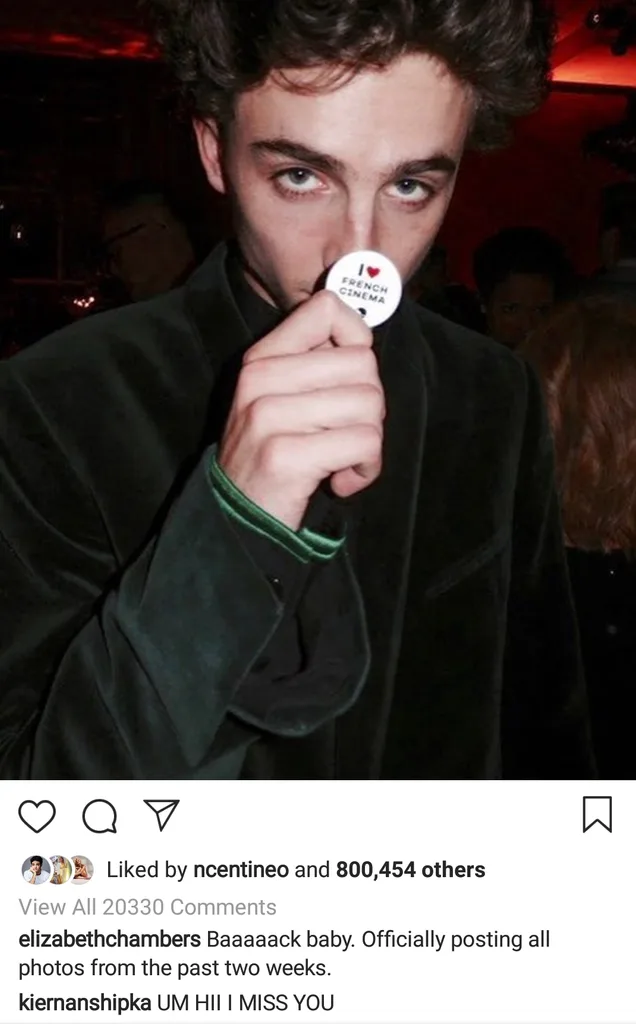 Timothee Chalamet