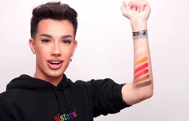 James Charles hits back at haters who made a conspiracy theory about his new palette