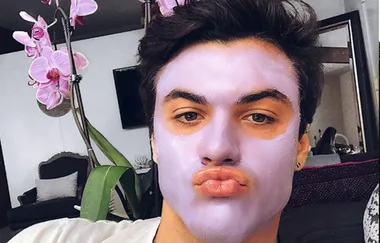 Ethan Dolan shares his incredible acne clearing trick