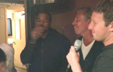 Kanye West and Mark Zuckerberg sung Backstreet Boys together and what a vibe