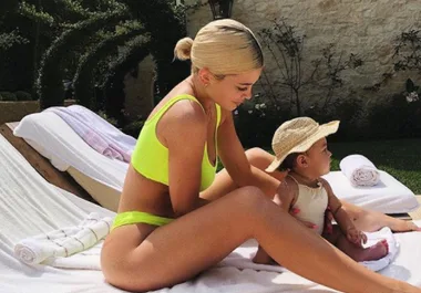 Kylie Jenner trying to teach Stormi to say ‘Kylie Cosmetics’ is the cutest thing you’ll see today