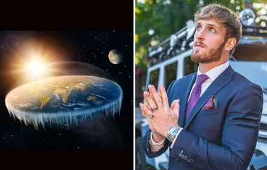 Logan Paul is a Flat-Earther, and suddenly, everything makes sense