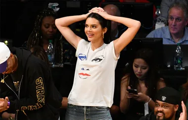 Fans call for Kendall Jenner to be banned from all NBA games for a pretty crazy reason