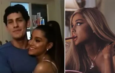 We have the BTS video of the “Thank U, Next” film clip and we can’t breathe