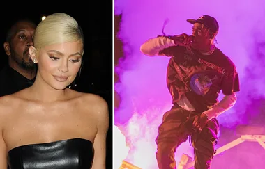 Travis Scott put Kylie Jenner on a rollercoaster on stage during his concert