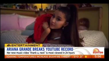 Ariana Grande’s “thank u, next” breaks YouTube record