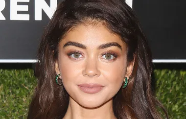 Sarah Hyland goes skinny dipping while on holiday with her boyfriend