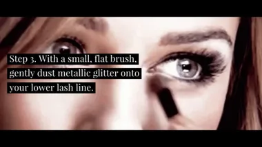 The Easy Way To Rock Glitter Eye Makeup For The Holidays