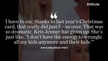 The 2018 Kardashian Christmas Card Is Officially Canceled — but with Good Reason