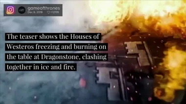 Game of Thrones’ Teaser Trailer Shows A Song Of Ice And Fire