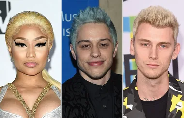 Nicki Minaj, Machine Gun Kelly and more celebrities show support for Pete Davidson