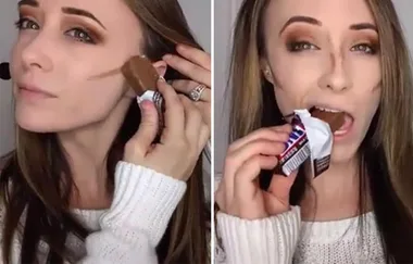 The #FaceFullOfFoodChallenge Is Gonna Be The Internet’s Next Big Obsession
