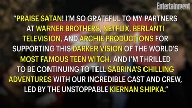 Netflix Orders Even More ‘Chilling Adventures of Sabrina’ Episodes