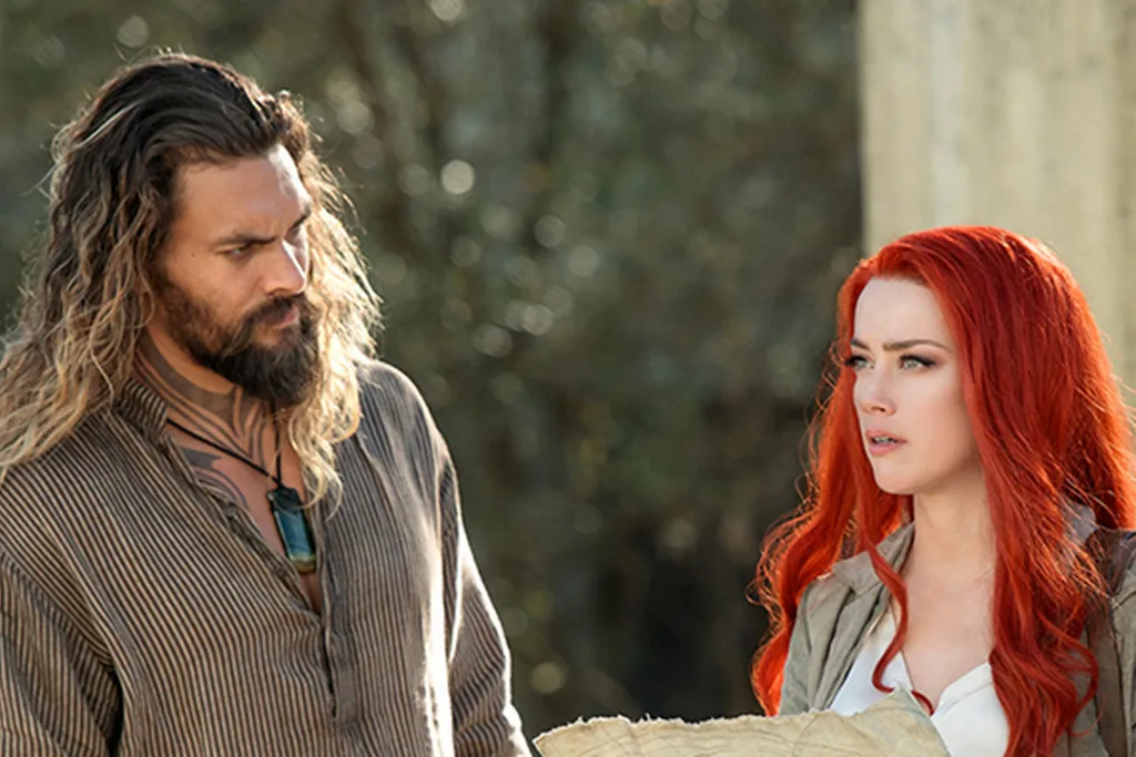 Jason Momoa and Amber Heard